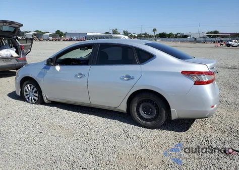 2015 Nissan Sentra S из США, поврежденный, VIN 3N1AB7AP5FY368601